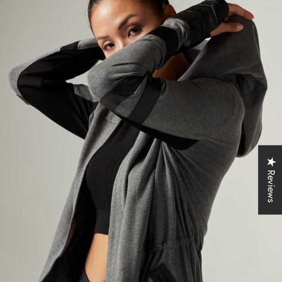 Blanc Noir Charcoal Heather and Black Traveler’s Jacket - Picture 6 of 16